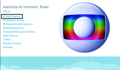 globo golpista